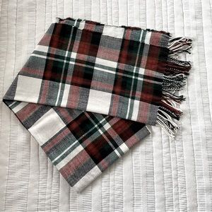 J.crew plaid scarf